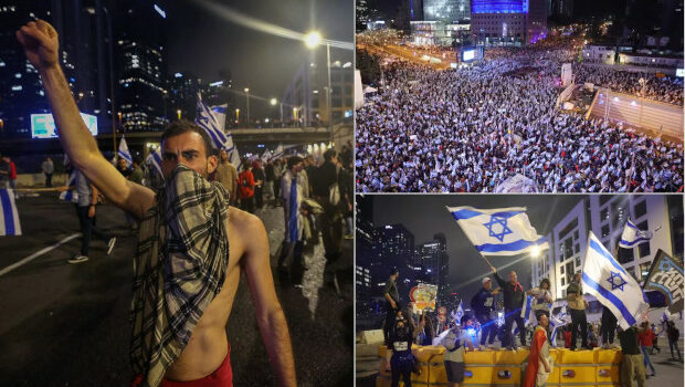 Le potenti manifestazioni contro il governo in Israele apriranno la strada ad una  solidarietà militante con il popolo palestinese?  Questa è la sola garanzia di uno sviluppo antiborghese del movimento.