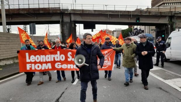 Comunicato della FIOM-LEONARDO-GENOVA sulla manifestazione europeista a Roma del 15 marzo 