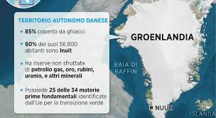La Groenlandia, la storia degli INUIT fra dominazione danese e pretese di Trump, il capo dell’imperialismo della Casa Bianca.