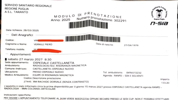 Se per i cittadini poveri la lunga lista d’attesa per un esame medico è già una vergogna, per gli operai esposti a materiali cancerogeni, a malattie professionali e infortuni ogni ritardo è un potenziale omicidio. L’esempio di un operaio di Acciaierie d’Italia, Ex ILVA Taranto.